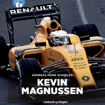 Kevin Magnussen – omslag til lydbogen af Andreas Munk Scheller