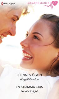 I hennes ögon / En strimma ljus – omslag till ljudboken av Abigail Gordon,Leonie Knight