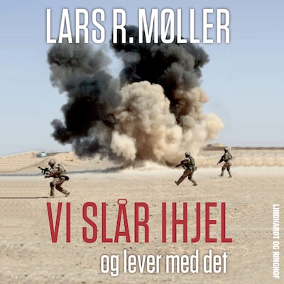 Vi slår ihjel og lever med det – omslag til lydbogen af Lars Reinhardt Møller