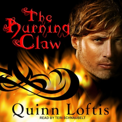 The Burning Claw – omslag til lydbogen af Quinn Loftis