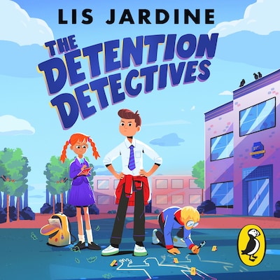 The Detention Detectives – omslag til lydbogen af Lis Jardine