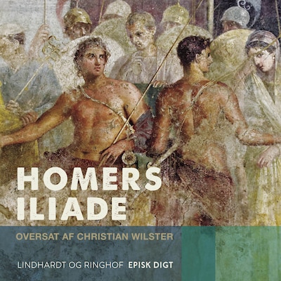 Homers Iliade – omslag til lydbogen af Homero