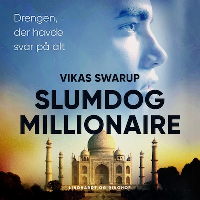 Slumdog Millionaire – Drengen, der havde svar på alt – omslag til lydbogen af Vikas Swarup