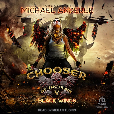 Black Wings – omslag til lydbogen af Michael Anderle
