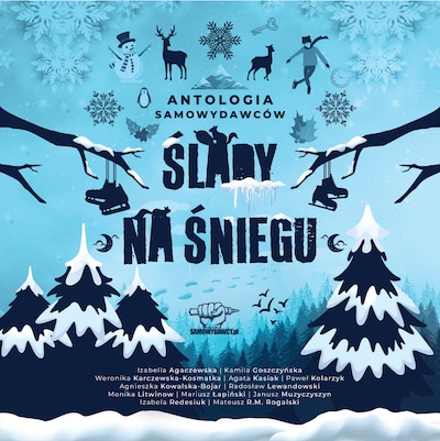 Ślady na śniegu – okładka audiobooka, autor Izabella Agaczewska, Kamila Goszczyńska, Weronika Karczewska