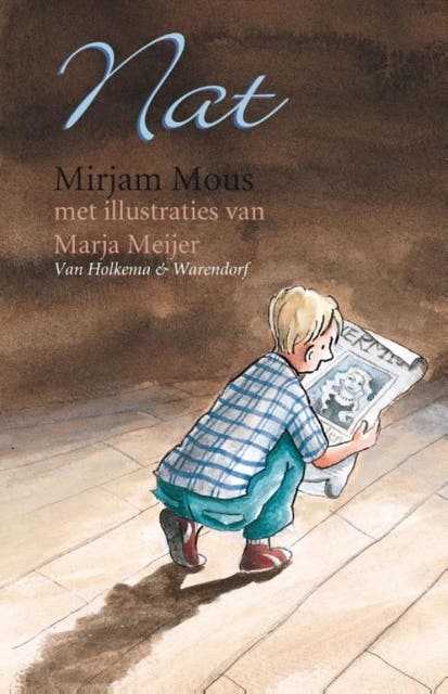 Nat – omslag van het luisterboek van Mirjam Mous