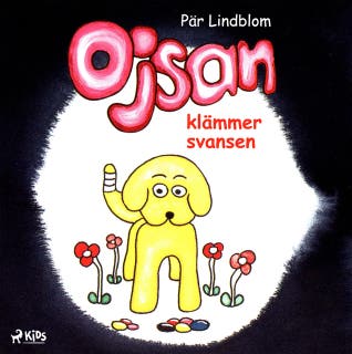 Ojsan klämmer svansen – omslag till ljudboken av Pär Lindblom
