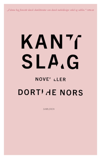 Kantslag – omslag til lydbogen af Dorthe Nors