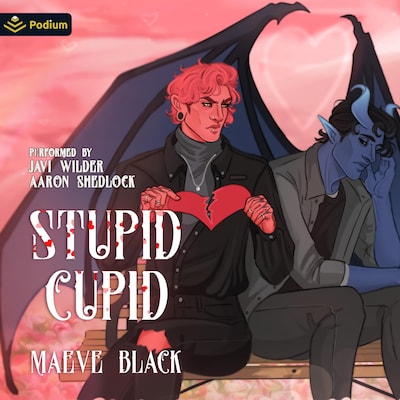 Stupid Cupid – omslag til lydbogen af Maeve Black