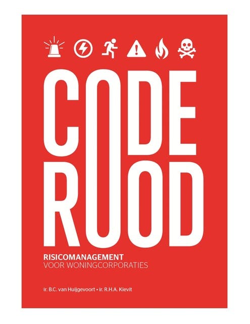 Code rood: risicomanagement voor woningcorporaties – omslag van het luisterboek van Robert Kievit