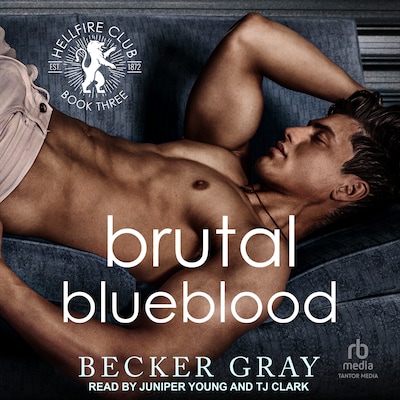 Brutal Blueblood – omslag til lydbogen af Becker Gray