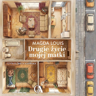 Drugie życie mojej matki – okładka audiobooka, autor Magda Louis