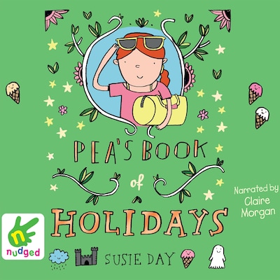 Pea's Book of Holidays – omslag til lydbogen af Susie Day
