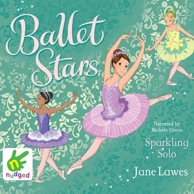 Ballet Stars: Sparkling Solo – omslag til lydbogen af Jane Lawes