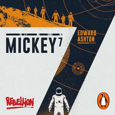 Mickey7 – omslag til lydbogen af Edward Ashton