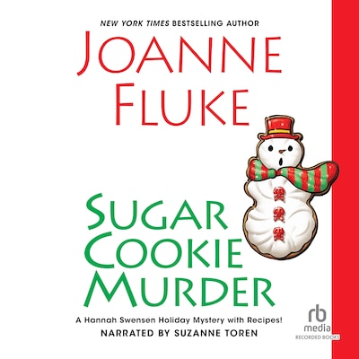 Sugar Cookie Murder – omslag til lydbogen af Joanne Fluke