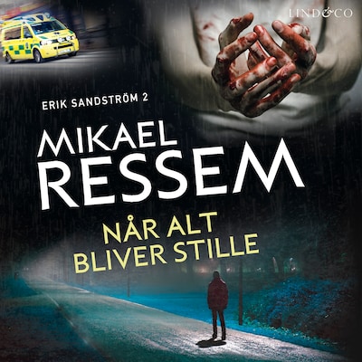 Når alt bliver stille – omslag til lydbogen af Mikael Ressem