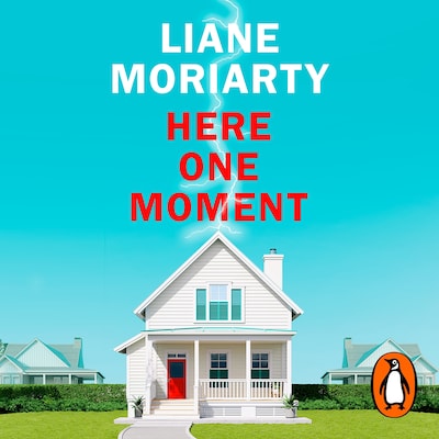 Here One Moment – omslag til lydbogen af Liane Moriarty