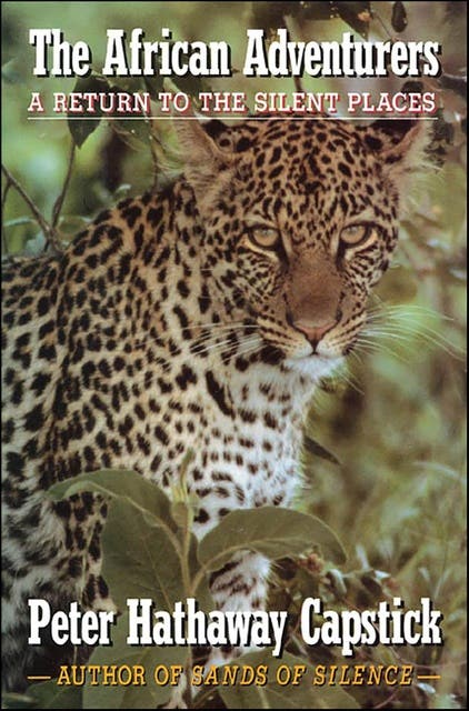 The African Adventurers: A Return to the Silent Places – omslag til lydbogen af Peter Hathaway Capstick