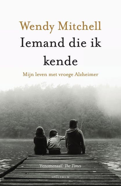 Iemand die ik kende: Leven met vroege Alzheimer – omslag van het luisterboek van Anna Wharton,Wendy Mitchell