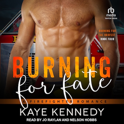 Burning for Fate – omslag til lydbogen af Kaye Kennedy