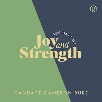 100 Days of Joy and Strength – omslag til lydbogen af Candace Cameron Bure