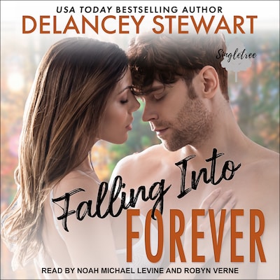 Falling into Forever – omslag til lydbogen af Delancey Stewart