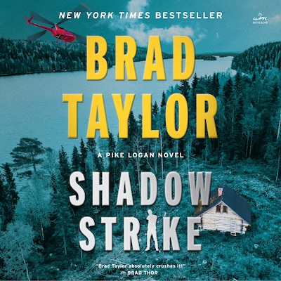 Shadow Strike – omslag til lydbogen af Brad Taylor