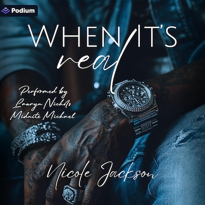 When It's Real – omslag til lydbogen af Nicole Jackson