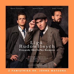 Liga Rudowłosych – okładka audiobooka, autor Arthur Conan Doyle
