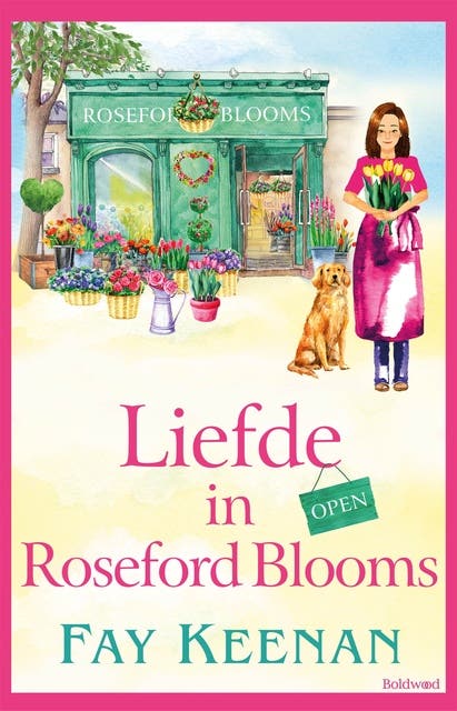 Liefde in Roseford Blooms – omslag van het luisterboek van Fay Keenan