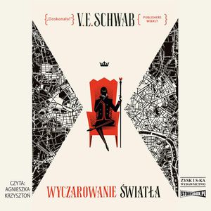 Wyczarowanie światła – okładka audiobooka, autor V.E. Schwab