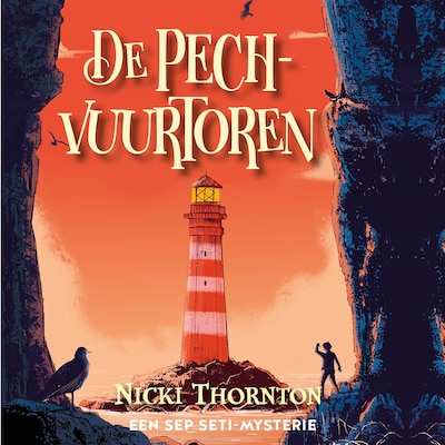 De pechvuurtoren – omslag van het luisterboek van Nicki Thornton