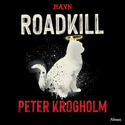 Roadkill, Hævn, Sort Læseklub – omslag til lydbogen af Peter Krogholm
