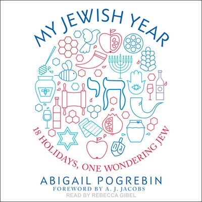 My Jewish Year – omslag til lydbogen af Abigail Pogrebin