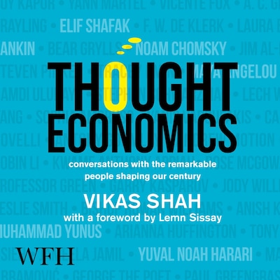 Thought Economics – omslag til lydbogen af Vikas Shah