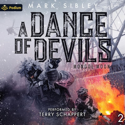 A Dance of Devils – omslag til lydbogen af Mark Sibley