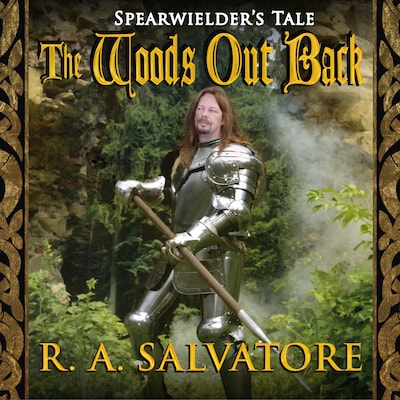 The Woods Out Back – omslag til lydbogen af R.A. Salvatore