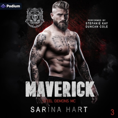 Maverick – omslag til lydbogen af Sarina Hart