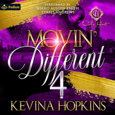 Movin' Different 4 – omslag til lydbogen af Kevina Hopkins