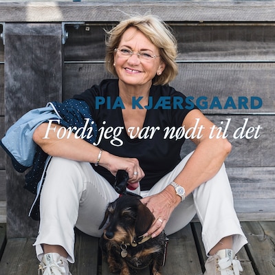 Fordi jeg var nødt til det – omslag til lydbogen af Pia Kjærsgaard, Jette Meier Carlsen