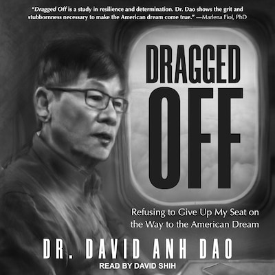 Dragged Off – omslag til lydbogen af Dr. David Dao