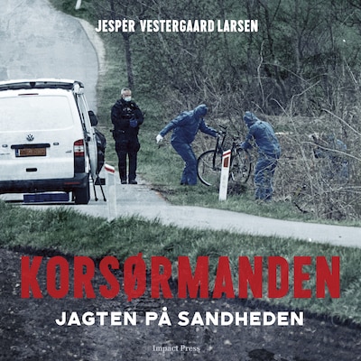 Korsørmanden – omslag til lydbogen af Jesper Vestergaard Larsen
