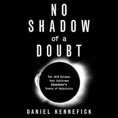 No Shadow of a Doubt – omslag til lydbogen af Daniel Kennefick