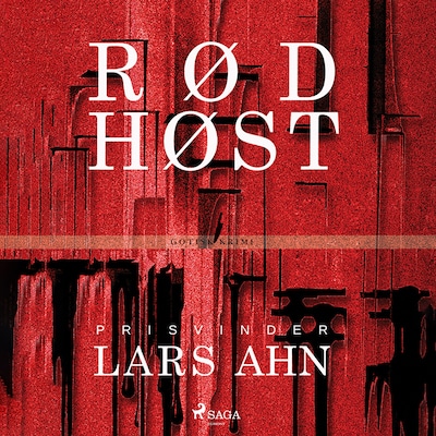 Rød høst – omslag til lydbogen af Lars Ahn