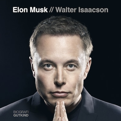 Elon Musk – omslag til lydbogen af Walter Isaacson