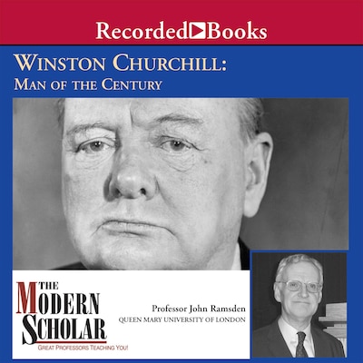 Winston Churchill – omslag van het luisterboek van John Ramsden
