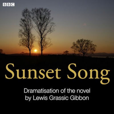 Sunset Song – omslag til lydbogen af Lewis Grassic Gibbon, Gerda Stevenson