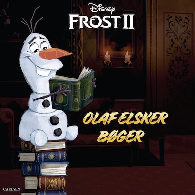 Frost 2 - Olaf elsker bøger – omslag til lydbogen af Disney
