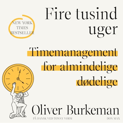 Fire tusind uger – omslag til lydbogen af Oliver Burkeman